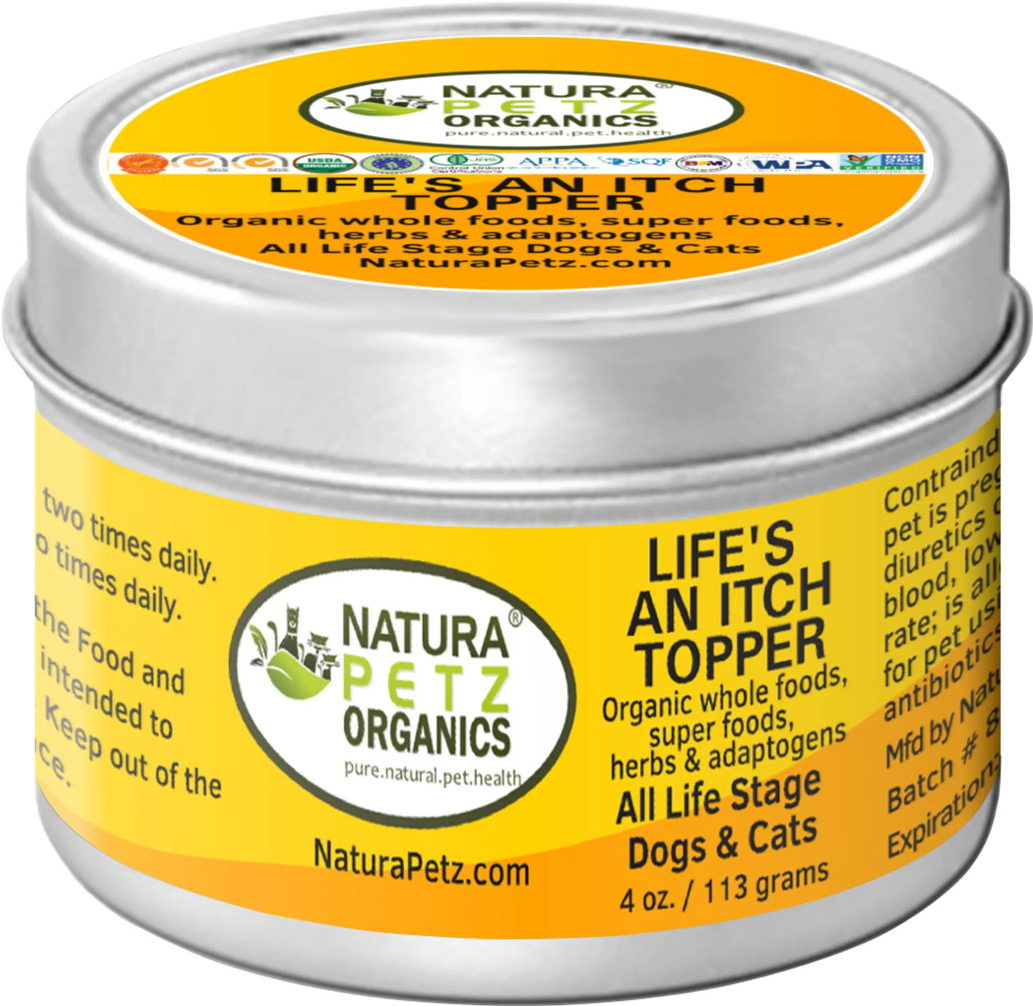 Life’s An Itch Anti-Allergy Meal Topper – Flavored Relief for Pets