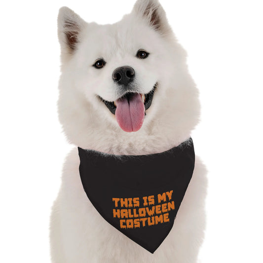 This Is My Halloween Costume – Funny Dog Halloween Bandana